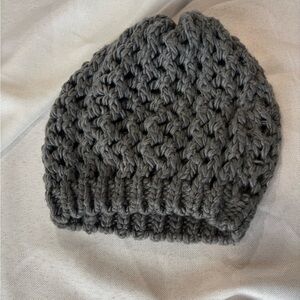 Kirra Chunky Knit Beanie in Gray